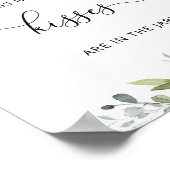 グリーンリーキスブライダルシャワーゲーム ポスター (角)