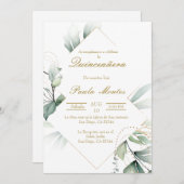 グリーンリーキンセアニラへの招待 招待状 (正面/裏面)