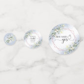 グリーンリーグリーンリーウォーターカラーブライダルシャワーコンフェット コンフェッティ (裏面)