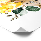 グリーンリーサファリジャングルベビースプリンクルウェルカム ポスター (角)