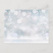 グリーンリーサンキューウィンターウェディング座席表 ポストカード (裏面)