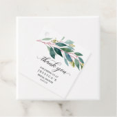 グリーンリーサンクユーメッセージカード フェイバータグ (インサイチュ)