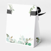 グリーンリーシック結婚式の引き出物ボックス フェイバーボックス (裏面サイド)