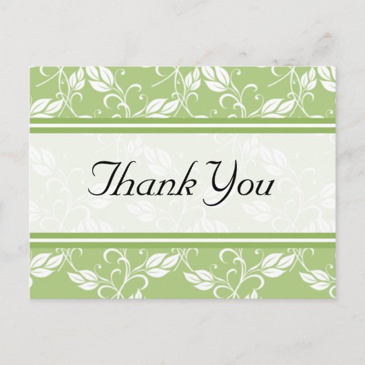 グリーンリージェンシーサンキューポストカード ポストカード (正面)