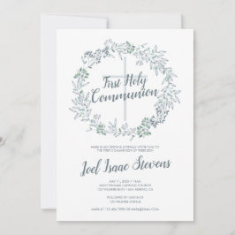 グリーンリースの初めての聖体拝領 招待状