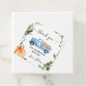 グリーンリートラックカボプキンサンキューラベル フェイバータグ (インサイチュ)