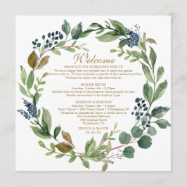 グリーンリーネイビー金ゴールドウェルカムレター プログラム