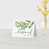 グリーンリーハッピーファースト誕生日アマイダンハート カード (黄色い花)