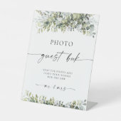 グリーンリーハーブゲストブックサイン 台座サイン (正面)