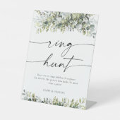 グリーンリーハーブリングや輪狩り標識 台座サイン (正面)