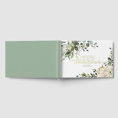 グリーンリーパンプキン秋ブライダルシャワー ゲストブック (全面)