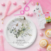 グリーンリーパンプキン秋ブライダルシャワー ペーパープレート (パーティー)