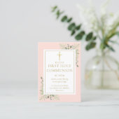 グリーンリーピンクファースト聖餐式祈りの言葉カード コーリングカード (スタンド正面)