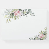 グリーンリーピンクローズ結婚ズゲストブック ゲストブック (裏面)