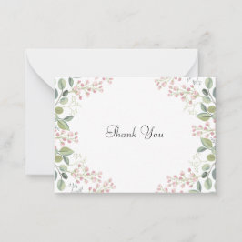 グリーンリーフありがとう ノートカード