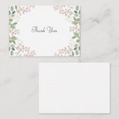 グリーンリーフありがとう ノートカード (正面/裏面)