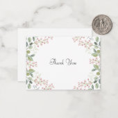 グリーンリーフありがとう ノートカード (正面/裏面インサイチュ)