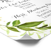 グリーンリーフのシグネチャードリンクカクテルサイン素朴、 ポスター (角)