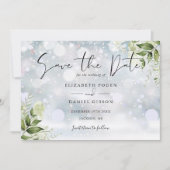 グリーンリーフの写真　冬のウェディング セーブザデート (正面)