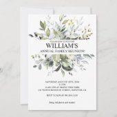 グリーンリーファミリー懇親会パーティの招待状 シーズンカード (正面)