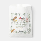 グリーンリーファームアニマルズ誕生日ベビーシャワー フェイバーバッグ (正面)