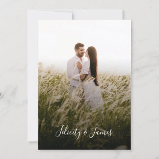 グリーンリーフィーフローラ結婚式招待状 招待状