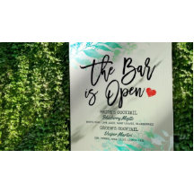 グリーンリーフウェディング　バーはオープン！ドリンクメニュー