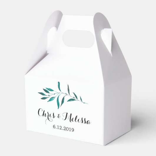 グリーンリーフェイスボックス – グリーンリー結婚式の引き出物 フェイバーボックス (裏面サイド)