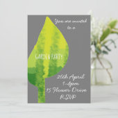 グリーンリーフエコ自然ガーデンパーティー関数 招待状 (スタンド正面)