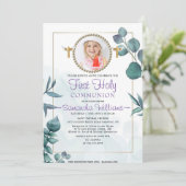 グリーンリーフォトファースト招待状 招待状 (スタンド正面)