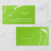 グリーンリーフサロンスパまたは造園名刺 名刺 (正面/裏面)