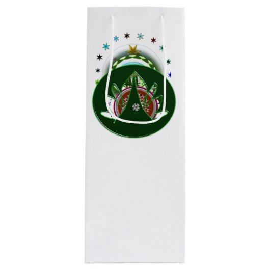 グリーンリーフスターズ抱き枕 ワインギフトバッグ (正面)