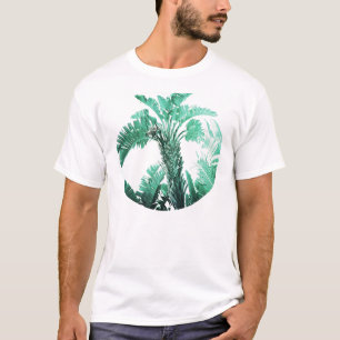 グリーンリーフバナナ植物 Tシャツ