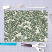 グリーンリーフパターン17 薄葉紙 (クラフト)