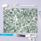 グリーンリーフパターン20 薄葉紙 (クラフト)