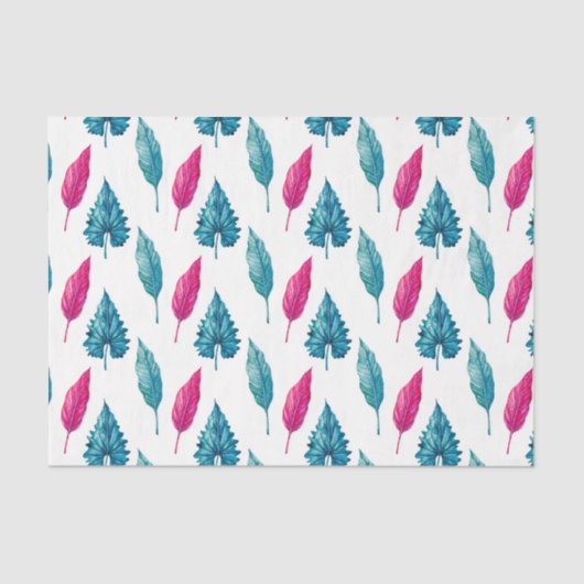 グリーンリーフパターン21 薄葉紙 (正面)