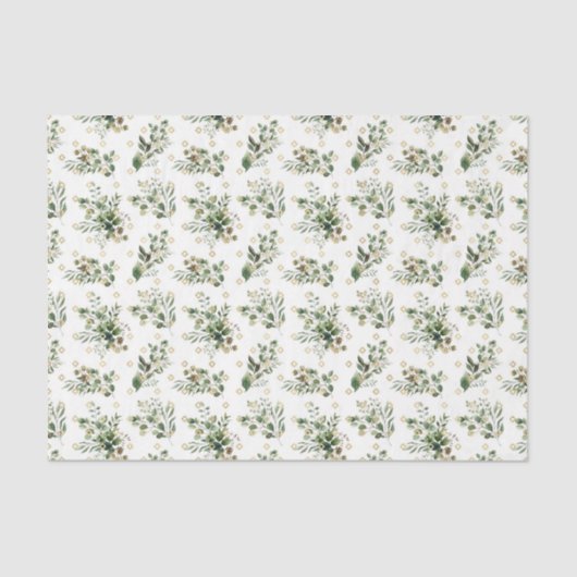 グリーンリーフパターン23 薄葉紙 (正面)