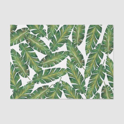 グリーンリーフパターン4 薄葉紙 (正面)