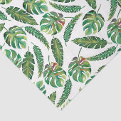 グリーンリーフパターン5葉ヤシ 薄葉紙 (詳細)