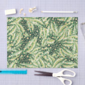 グリーンリーフパターン8 薄葉紙 (クラフト)
