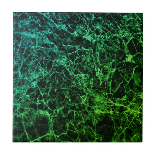 グリーンリーフフィルターのマーリング模様セラミックタイル タイル (正面)