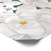 グリーンリーフフローラありがとう結婚とメニュー ポスター (角)