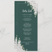 グリーンリーフフローラありがとう結婚とメニュー メニュー (正面/裏面)