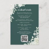 グリーンリーフフローラウィークエンドイベントエンクロージャ エンクロージャーカード (正面)