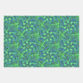 グリーンリーフプリント包装紙シート ラッピングペーパーシート (正面3)