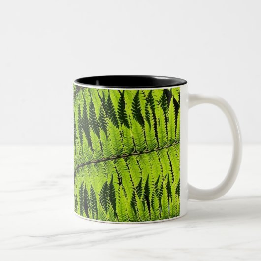 グリーンリーフマグ ツートーンマグカップ (右)