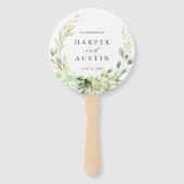 グリーンリーフリースボタニッ結婚クス ハンドファン (正面)