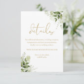 グリーンリーフローラシック金ゴールドス結婚クリプトの詳細 エンクロージャーカード (スタンド正面)