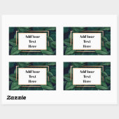 グリーンリーフ出荷ラベル 長方形シール (シート)