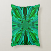 グリーンリーフ屋外枕 アクセントクッション (正面(垂直))